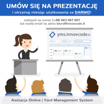 Harmonogram dostaw - Innovcode.it Zofia Nawrotkiewicz Ślesin