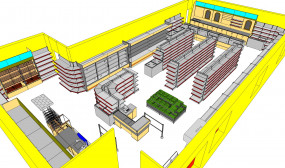 Profesjonalny projekt sklepów, biur - ABM Wyposażenie Sklepów Kazimierz Głyk Katowice