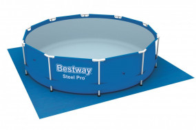 MATA POD BASEN ROZPOROWY 10 FT 335/335 cm Bestway 58001 - ODIX Krzysztof Rębilas Tychy