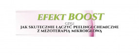 EFEKT BOOST - peeling chemiczny z mezoterapią mikroigłową. - Salon kosmetyczno fryzjerski BUTTERFLY EFFECT Olkusz