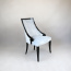 Krzesło tapicerowane do jadalni w stylu Art Deco - GREEN VALLEY Radomsko