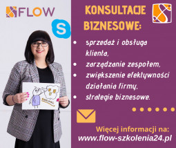 Konsultacje biznesowe - Ewelina Łuczyńska FLOW Kraków