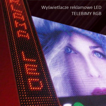 Telebimy LED, wyświetlacze tekstu i grafiki Mińsk Mazowiecki - Agencja Reklamowa ARek