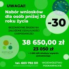 Jednoosobowa działalność gospodarcza - minus 30