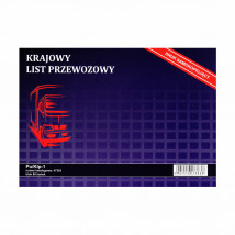 Krajowy list przewozowy A5, [Pu/KLp-1] - Firma Krajewski Nadarzyn