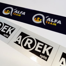 Logo, naklejki odblaskowe samochodów - Agencja Reklamowa ARek Mińsk Mazowiecki