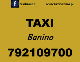 Przewóz Taxi - Taxi Banino Pępowo