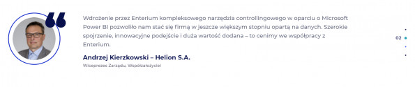 Referencja od firmy Helion S.A.