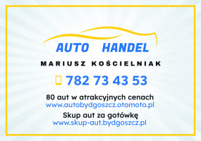 Samochody w atrakcyjnych cenach - AUTO HANDEL Mariusz Kościelniak Bydgoszcz