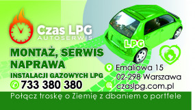 Montaż Serwis Naprawa LPG - Czas LPG Warszawa