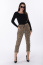 Spodnie w cętki z efektem gniecenia Spodnie Dragan Fashion - Paczków Drag@n Anna Dragan Fashion