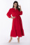 Sukienka Dragan Fashion Sukienka maxi czerwona rozkloszowana - Paczków Drag@n Anna Dragan Fashion