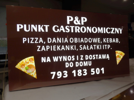 Reklama świetlna -...