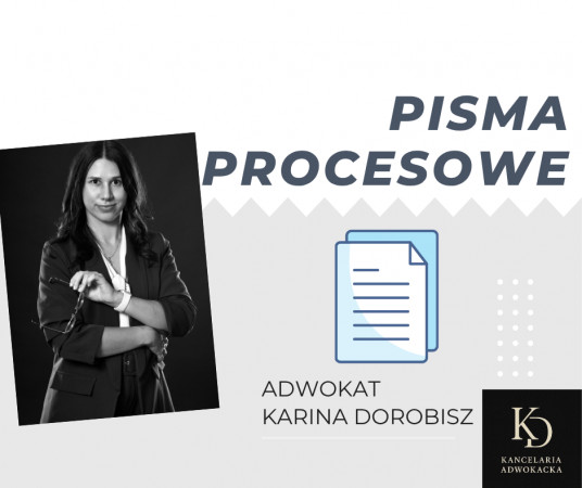 Pisma procesowe...